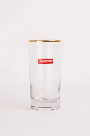 Supreme FW15 'Gold Rim' Bar Glass (2015)