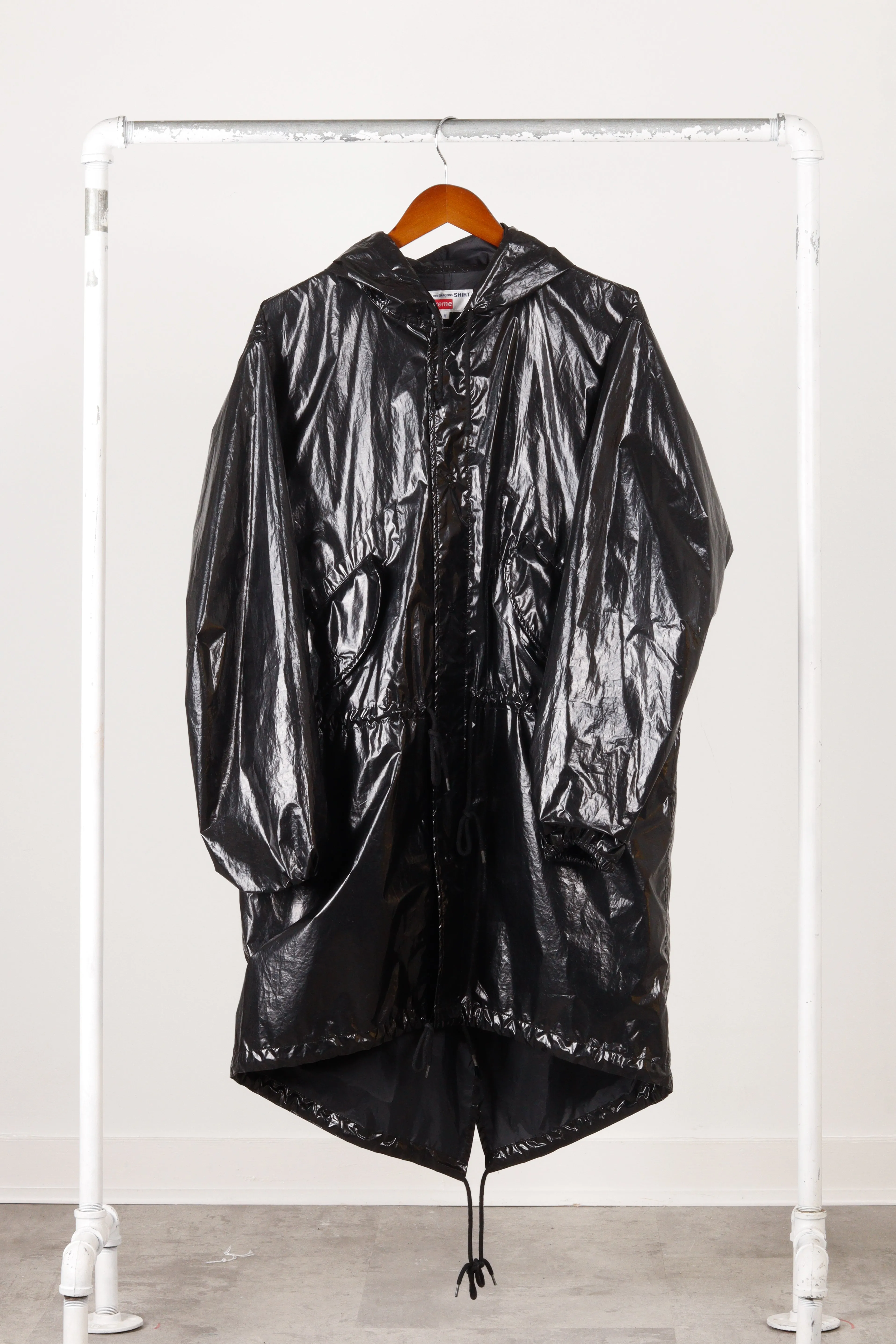 Supreme x Comme des Garons SHIRT SS17 'Fishtail' Parka Black (2017)