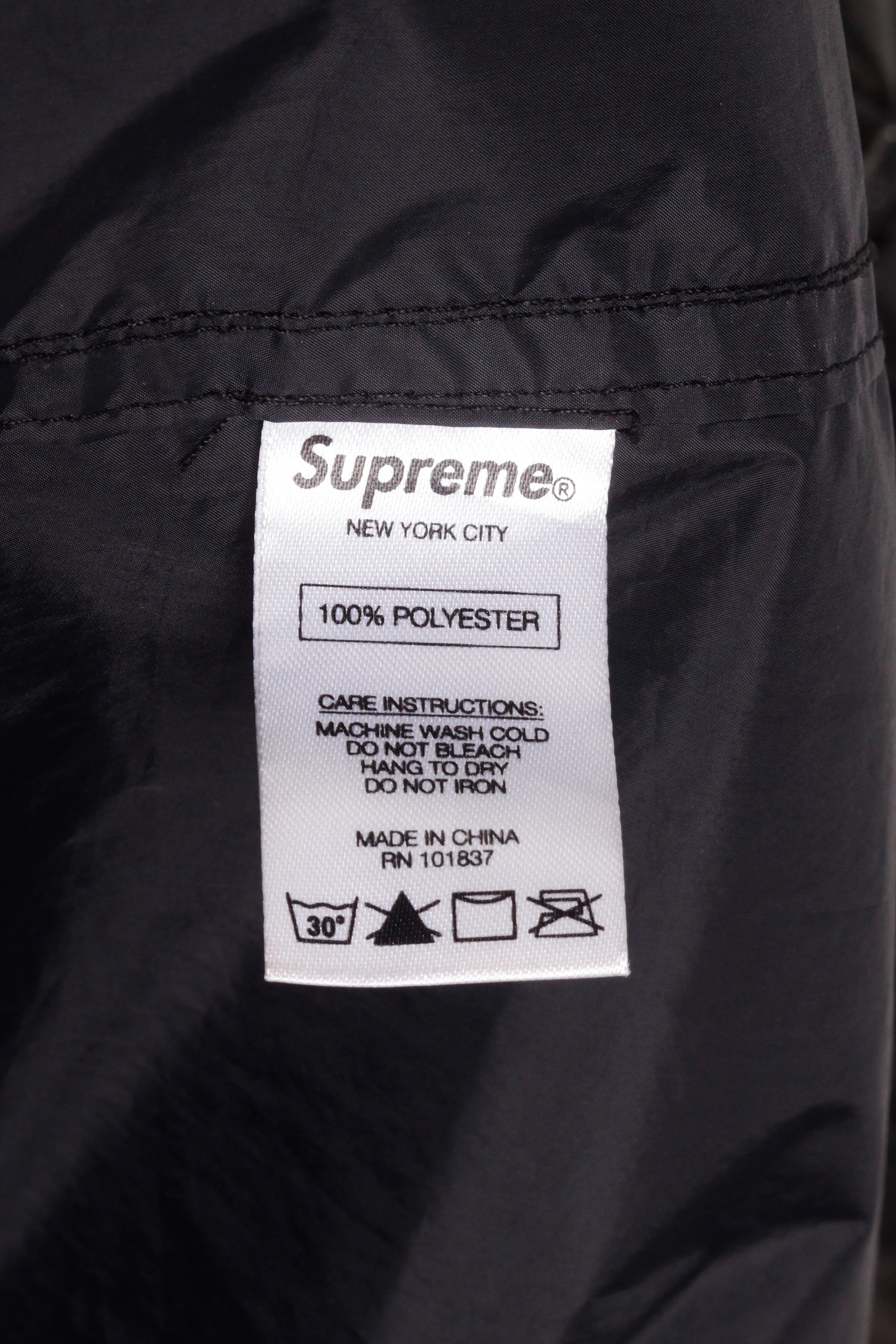 Supreme x Comme des Garons SHIRT SS17 'Fishtail' Parka Black (2017)