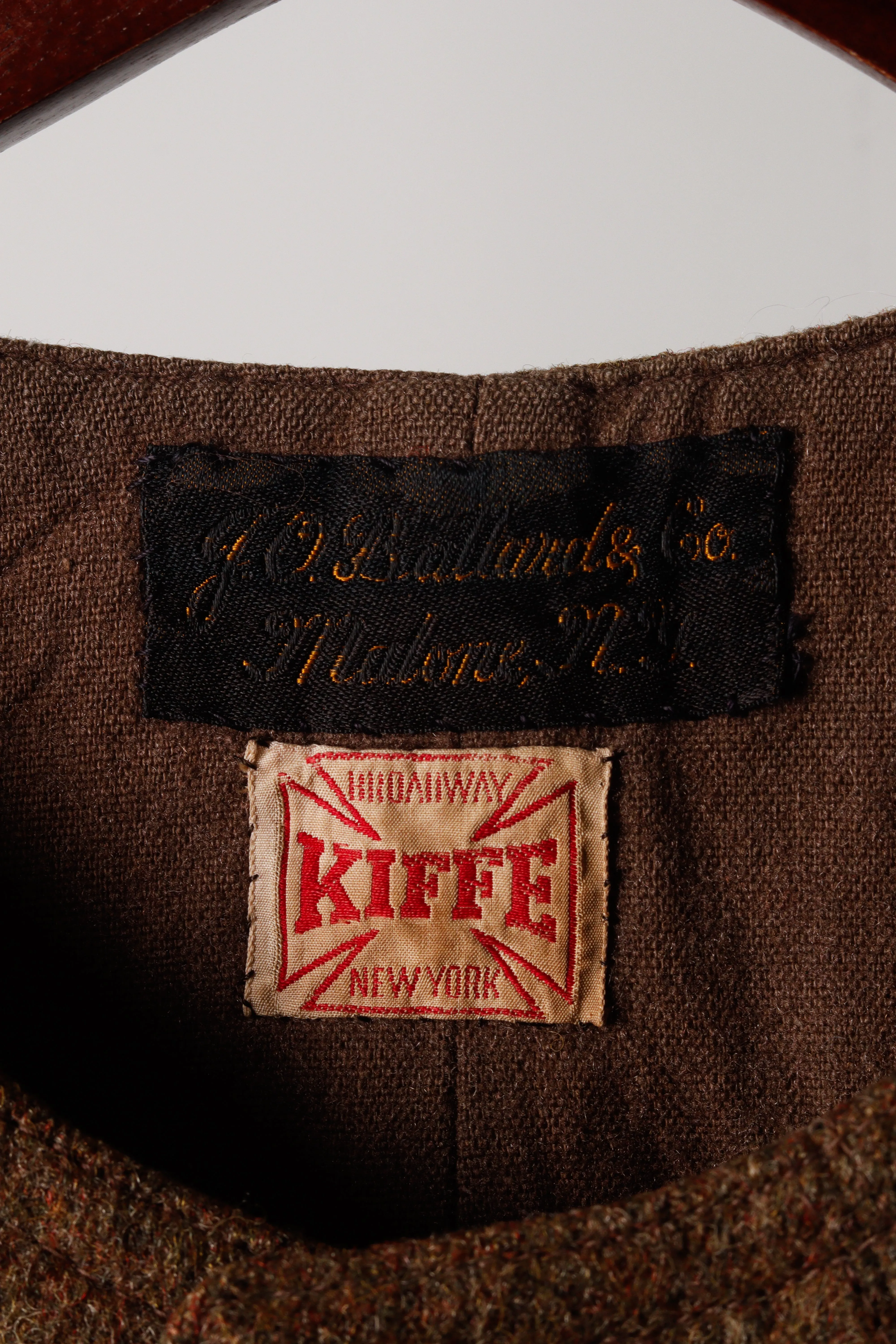 Vintage 1940's Kiffe 'Wool Military' Jacket