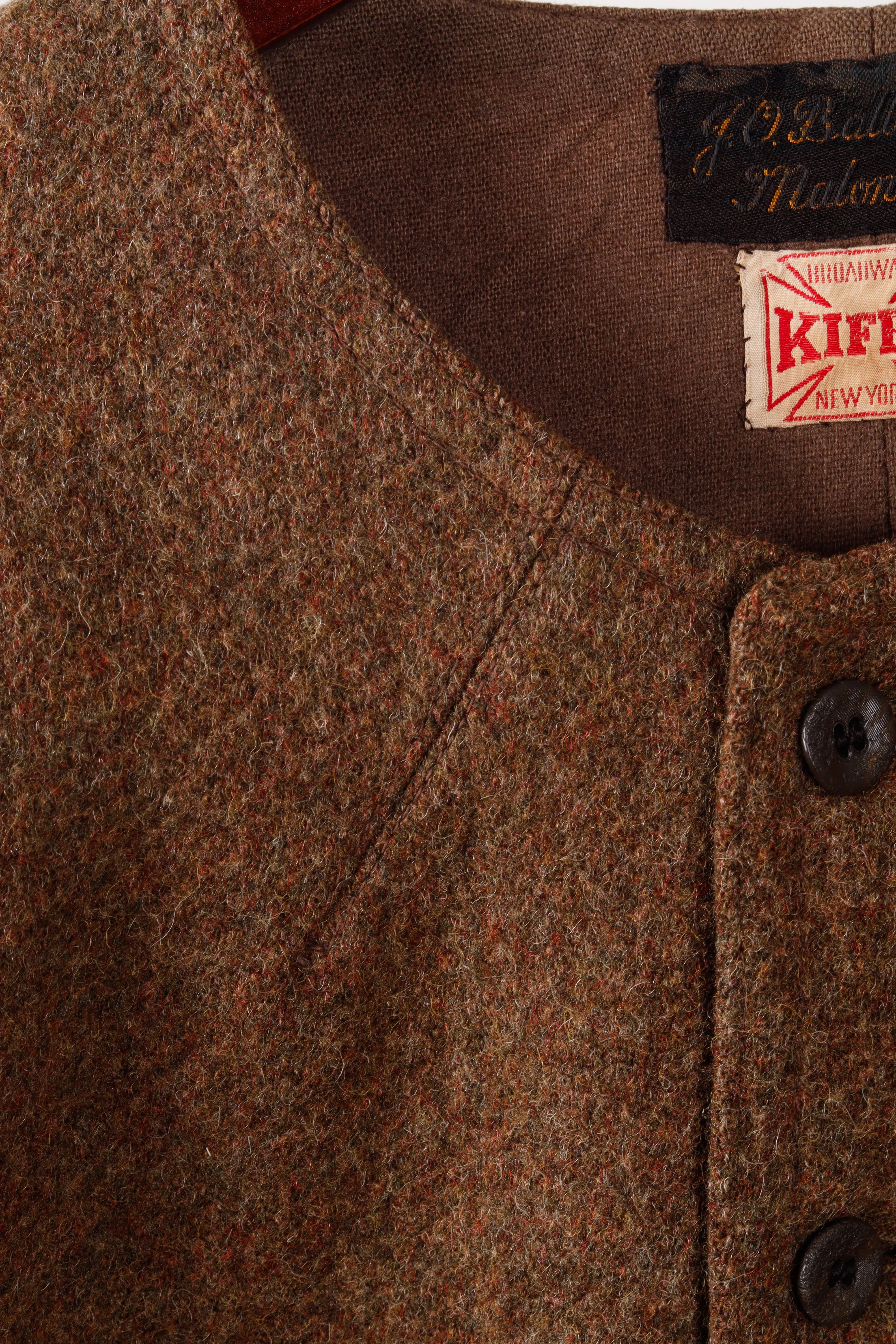 Vintage 1940's Kiffe 'Wool Military' Jacket