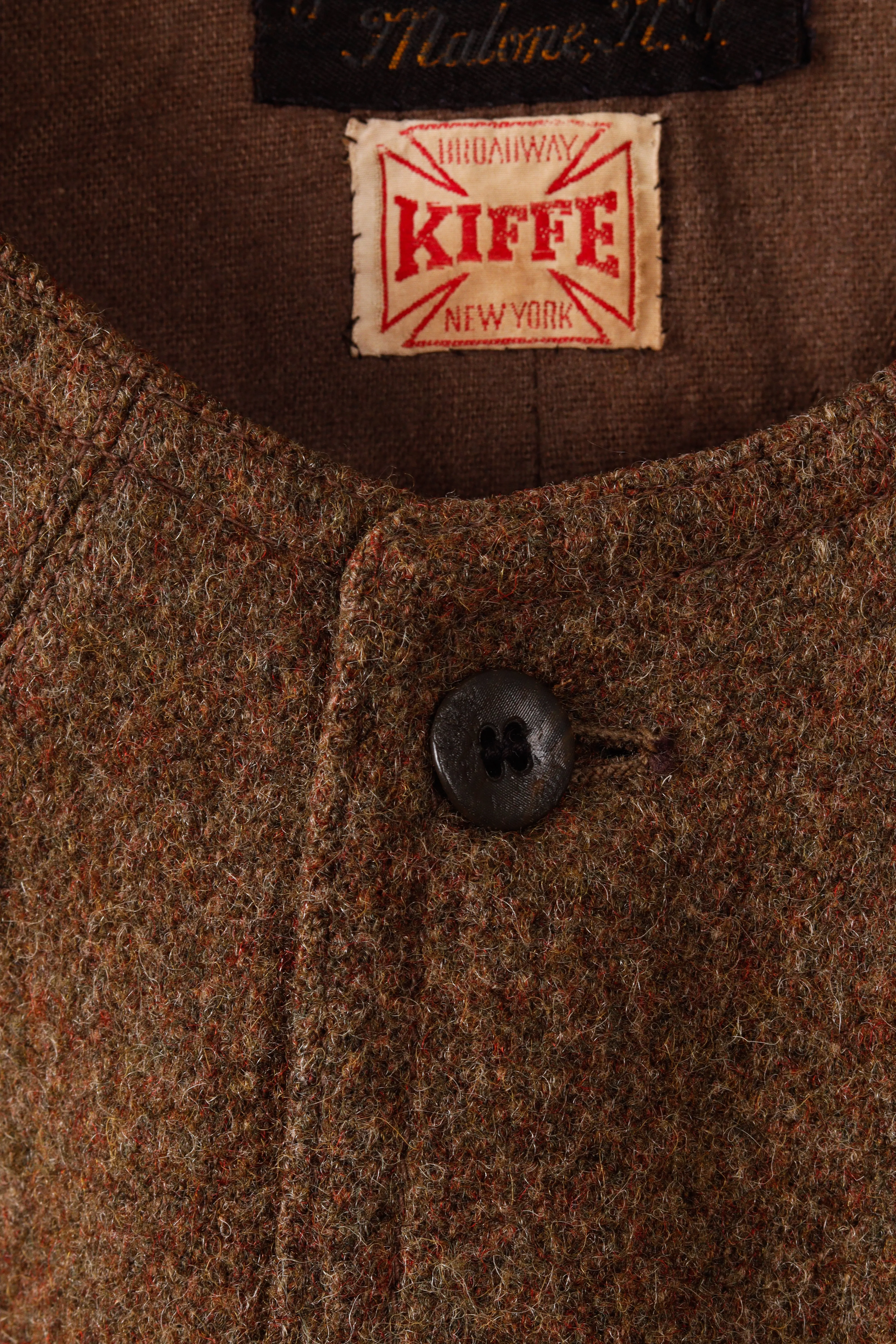Vintage 1940's Kiffe 'Wool Military' Jacket