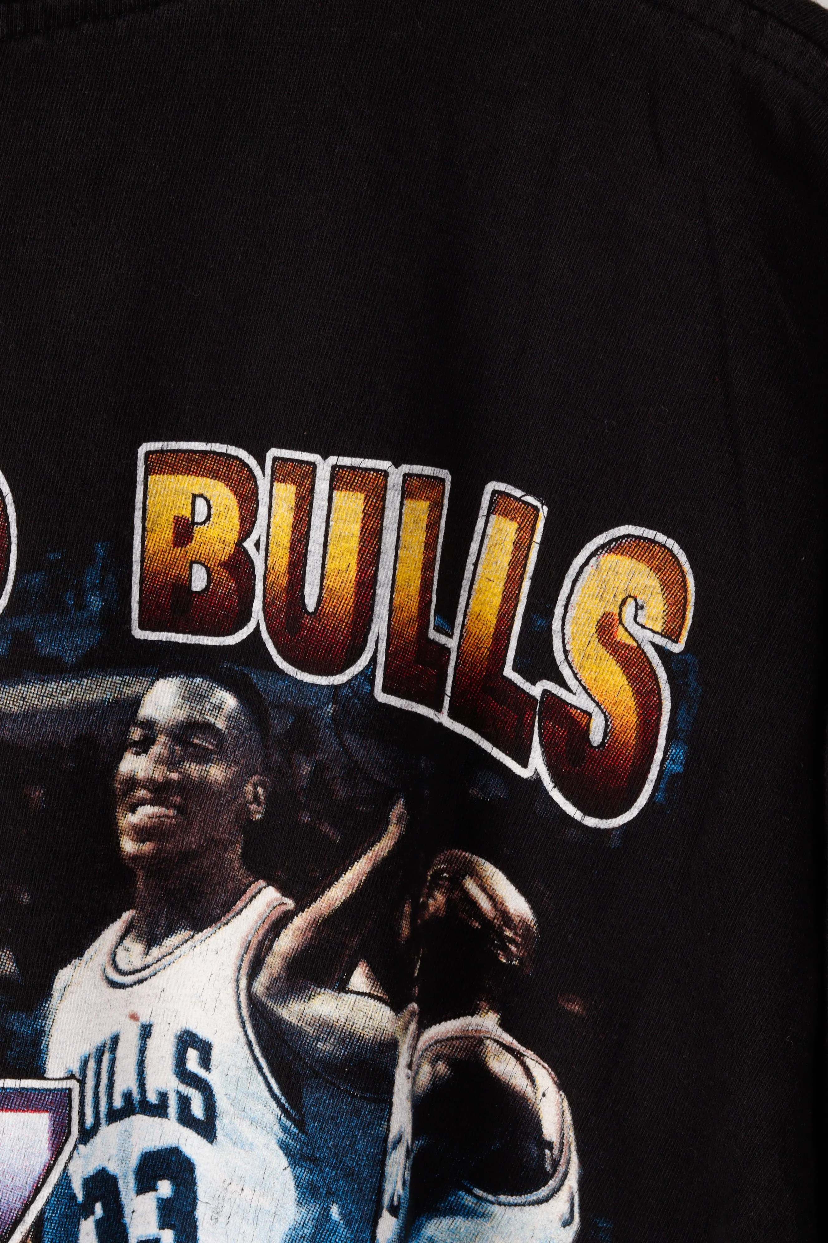 Vintage 1997 Chicago Bulls '97 NBA Champions Jordan Rodman Pippen' Tee