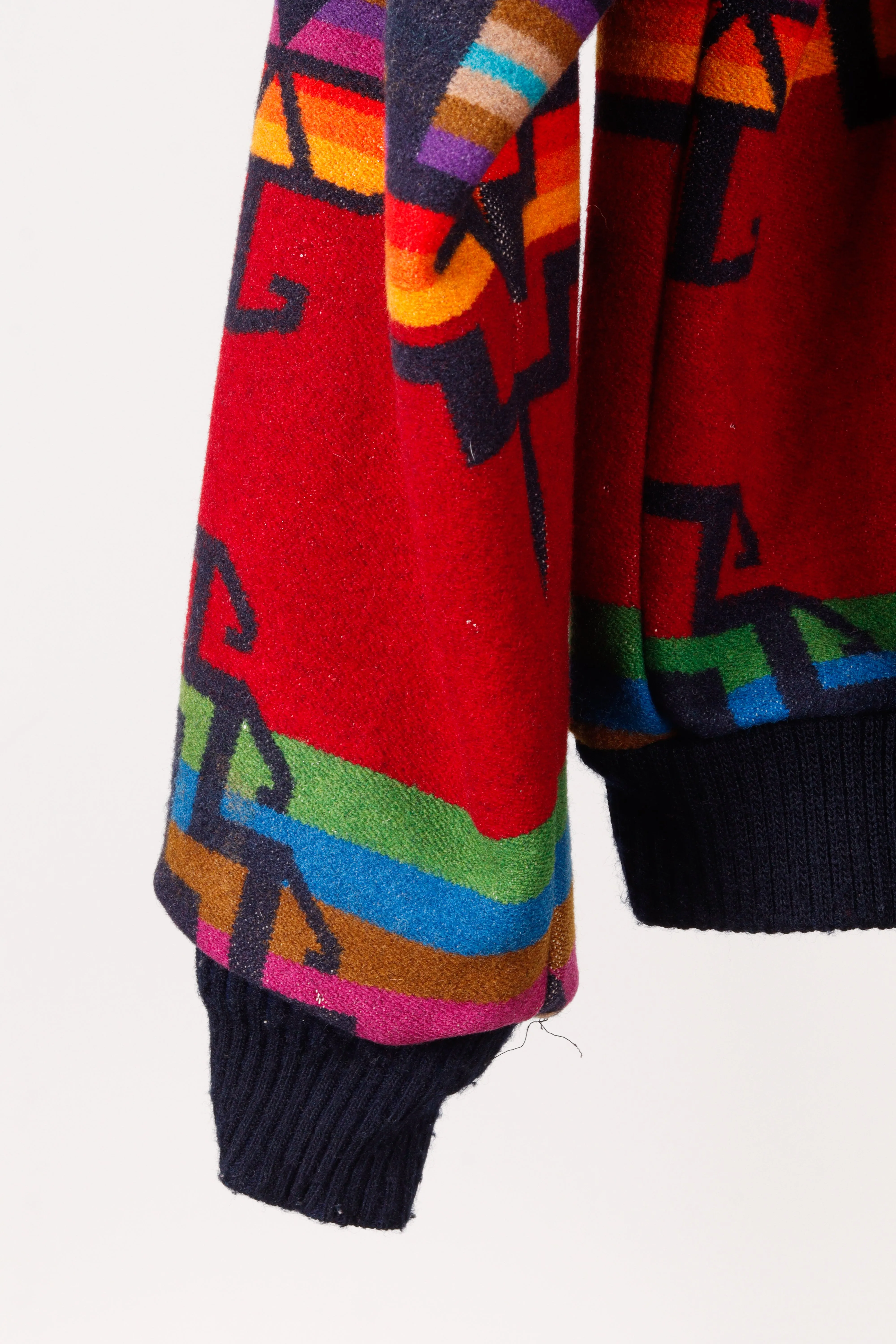 Vintage 70's Pendleton 'Aztec Pattern' Wool Jacket