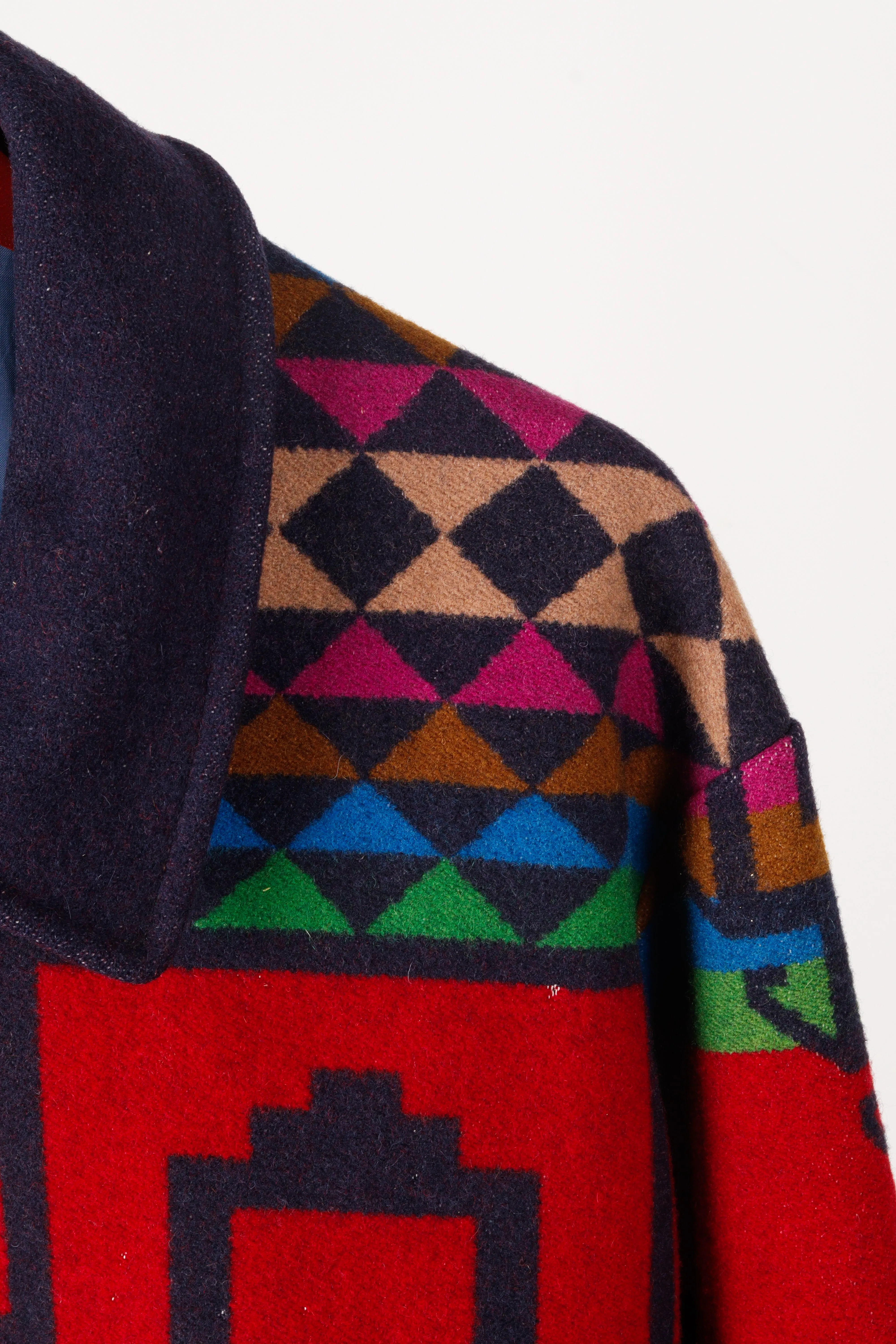 Vintage 70's Pendleton 'Aztec Pattern' Wool Jacket
