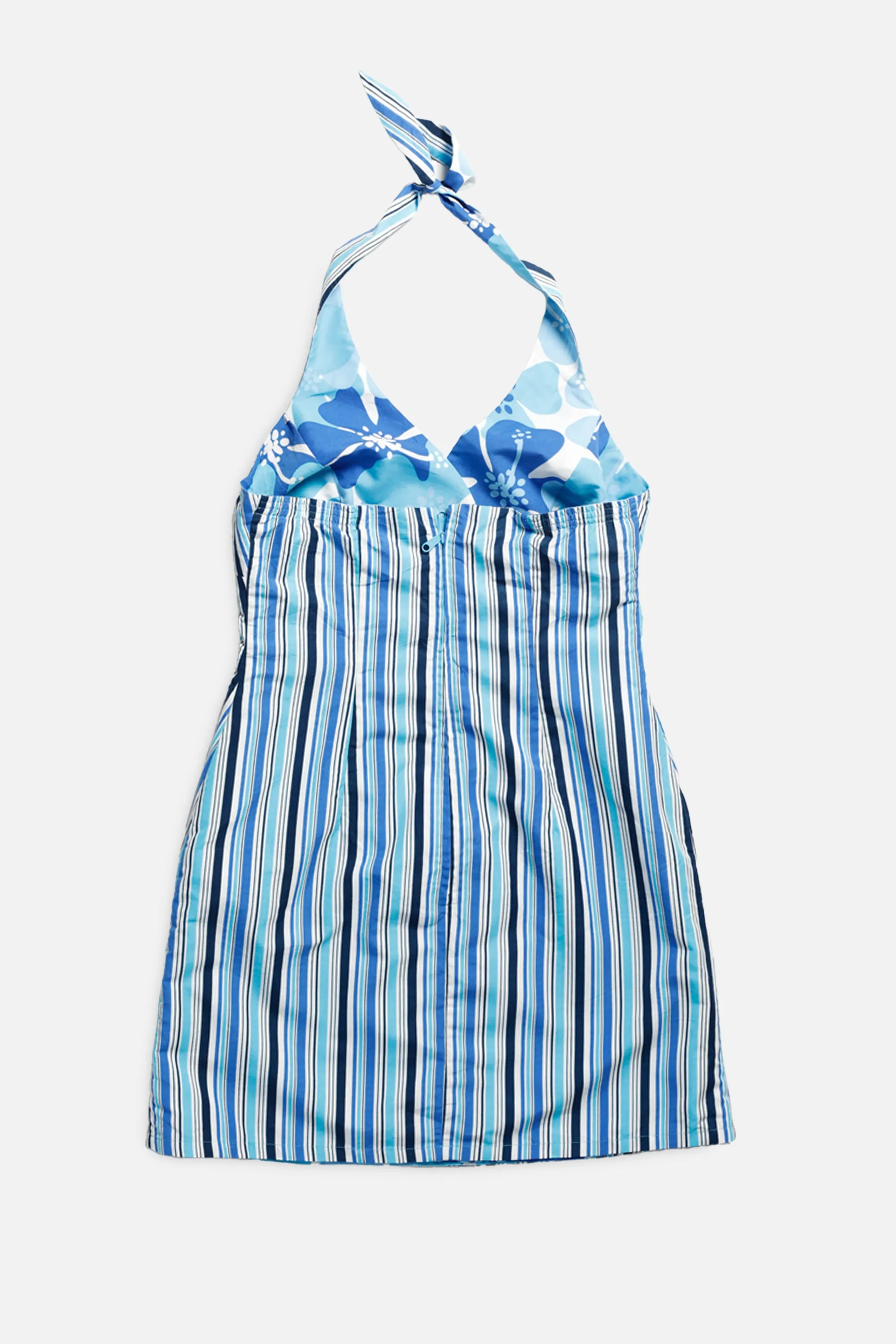 Vintage Reversible Halter Dress - Women's M