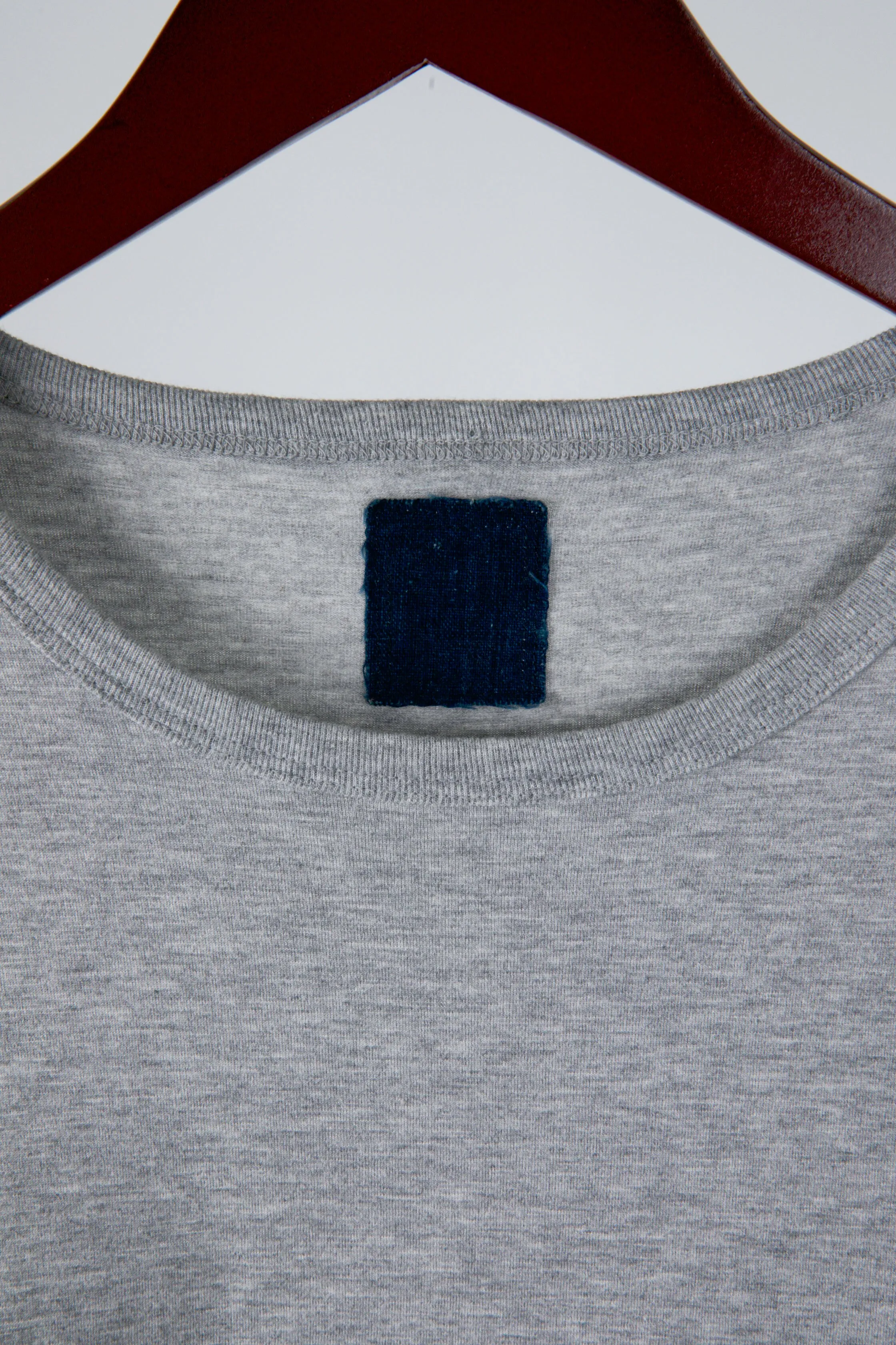 Visvim AW14 'Sublig Hem Trim' T-Shirt Gray (2014)