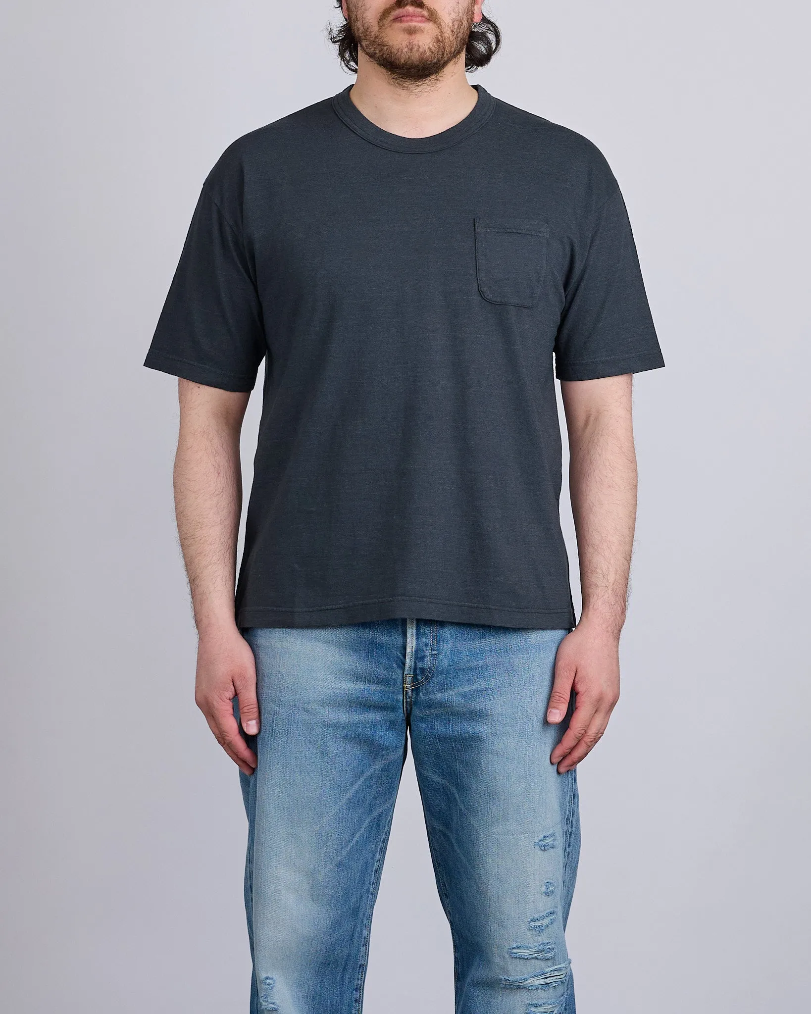 visvim Jumbo Short Sleeve T-Shirt DMGD Black