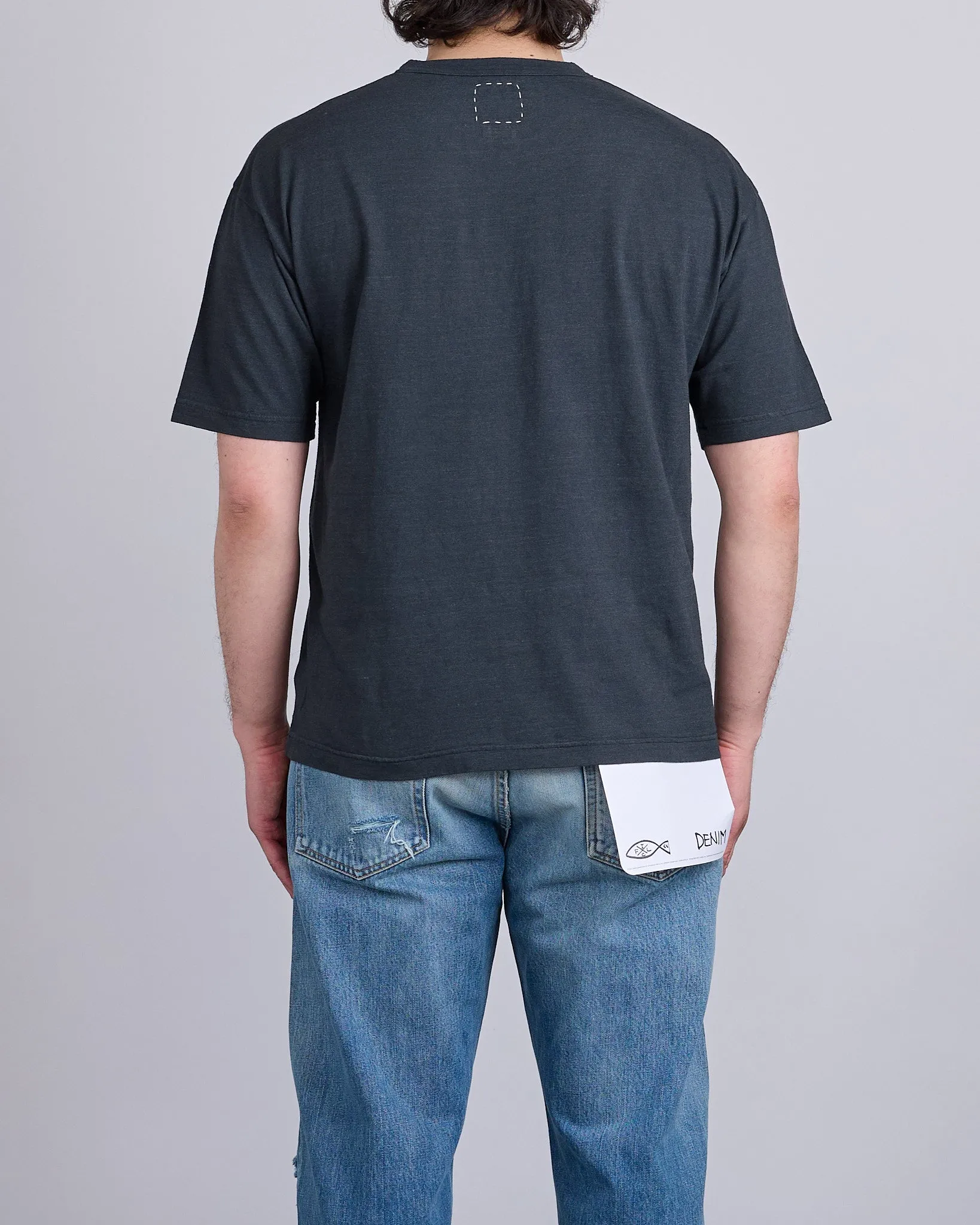 visvim Jumbo Short Sleeve T-Shirt DMGD Black