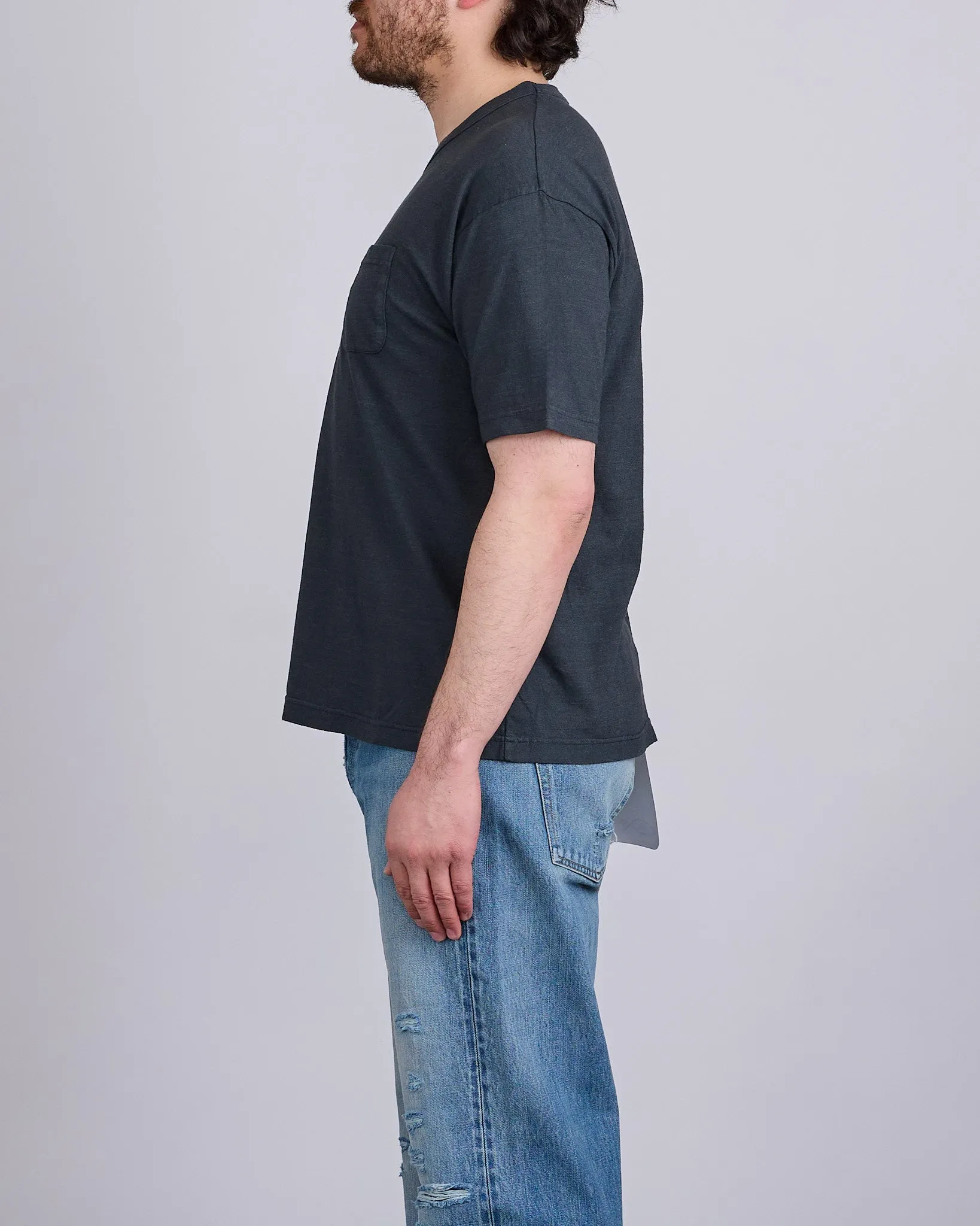 visvim Jumbo Short Sleeve T-Shirt DMGD Black