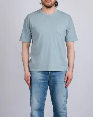 visvim Jumbo Short Sleeve T-Shirt DMGD Lt.Green