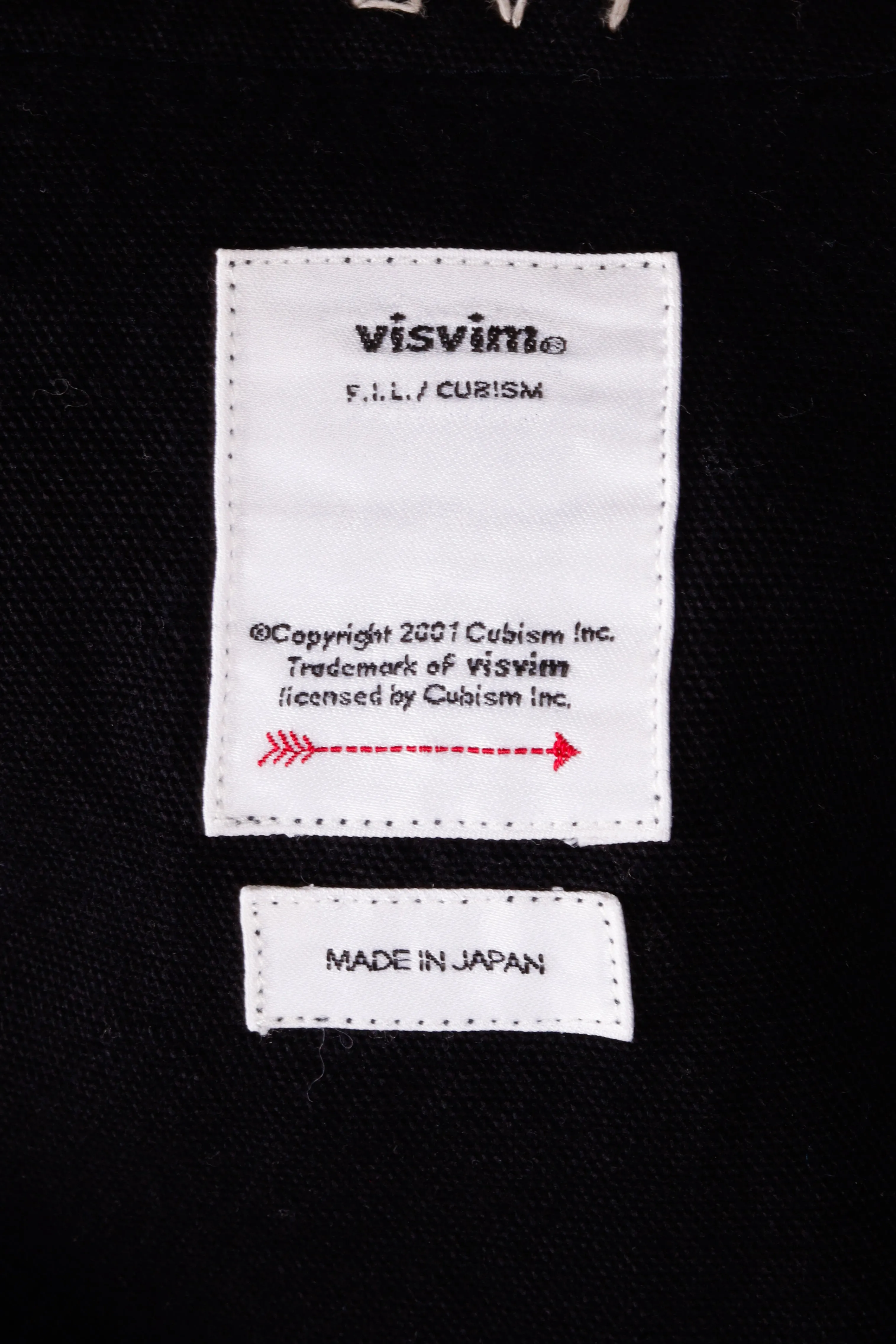 Visvim SS19 'Free Edge Baseball Collar L/S' Shirt Black (2019)